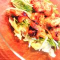 MarsaM's cooksnap of when they made 鶏の味噌マヨガーリック♪part2.