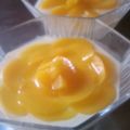 ちゃらんち's cooksnap of when they made レンジで簡単＊とろとろ黄桃プリン＊.