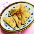 シャンプーハット's cooksnap of when they made たたきれんこんの麺つゆ炒め.