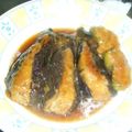 ぶぅぅぅ's cooksnap of when they made なすのミンチはさみ煮.