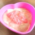 亜久里's cooksnap of when they made 簡単美味しい苺ソース★プリンやアイスに.