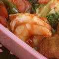 れのっち's cooksnap of when they made ノンオイル☆ぷりぷりのエビチリ風.