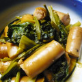 maruru-nn's cooksnap of when they made 簡単＊小松菜とソーセージのケチャソ炒め.