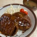 papikun's cooksnap of when they made がっつり！ロコモコ丼◎残ったハンバーグで.