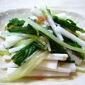 きのみかん's cooksnap of when they made 水菜と長いもの梅酢のもの.