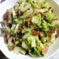 もくちゃん's cooksnap of when they made 簡単☆ベーコンとセロリのサラダ.