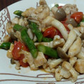 こあゆっくま's cooksnap of when they made 鶏肉とトマトのイタリア風炒め.