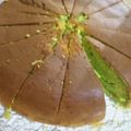 sweet1204's cooksnap of when they made HM×炊飯器で 抹茶チーズケーキ ☆.