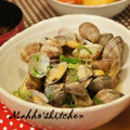 manapk's cooksnap of when they made 我が家のあさりの酒蒸し*♬*:♪.