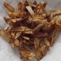 Nana983's cooksnap of when they made ゴボウのサクサク甘辛揚げ.