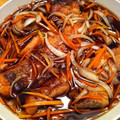 もす蔵's cooksnap of when they made 鮭の南蛮漬.