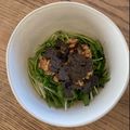 みるく茶's cooksnap of when they made 水菜と納豆のサラダ.