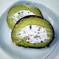 ■夜鳥■'s cooksnap of when they made ノンオイル抹茶ロールケーキあずきクリーム.