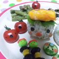 まっきー♪３７'s cooksnap of when they made お弁当に♪プチトマトでカッパちゃん.