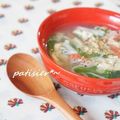 patisier's cooksnap of when they made 残り物中華スープ！！.
