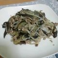 なみタン's cooksnap of when they made 塩麹で♪茄子と挽き肉の炒めもの.