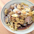 kinacoaji's cooksnap of when they made あさりとキャベツの酒蒸し☆.