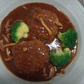紫の薔薇と真珠。's cooksnap of when they made ∽∽きのこたっぷり♪煮込みハンバーグ∽∽.