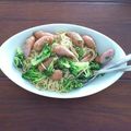 まりっぺ♪プーさん's cooksnap of when they made ブロッコリーとウインナーの梅パスタ.