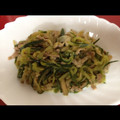 hagiemi's cooksnap of when they made 豚とキュウリとザーサイの千切り炒め.