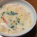 pawpawn's cooksnap of when they made 白菜のミルクスープ.