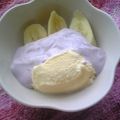 トウシャ's cooksnap of when they made ♪バナナヨーグルトクリーム♪.