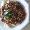 minmin65's cooksnap of when they made 幼児　揚げ豆腐の　そぼろあんかけ.