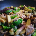 まさまみ's cooksnap of when they made ナスとピーマンと豚コマの味噌炒め.