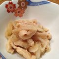 ガッツキ虫's cooksnap of when they made 安い☆ご飯もススム簡単鶏皮オツマミ.