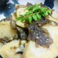そうちゃんmaman's cooksnap of when they made たけのことわかめの味噌煮.
