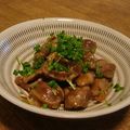 まるぽっち's cooksnap of when they made 絶品！砂肝塩コショウ炒め.
