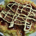 サボテンママコ's cooksnap of when they made これが余り物？キャベツと卵のお好み焼き風.