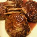 ＠みっきーのおかん's cooksnap of when they made 母のやわらか簡単ハンバーグ.