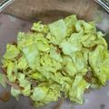 クック49L4Ho☆'s cooksnap of when they made レンジで時短！お弁当☆　キャベツベーコン.