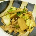 ゆぅみぃちゃん's cooksnap of when they made 筍と塩もみキャベツのバター醤油炒め.