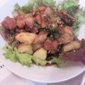 punijuwa's cooksnap of when they made おじゃがと鶏の竜田あげ香味ソースで♪♪.
