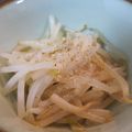kawakoyu's cooksnap of when they made ヘルシー　もやしのからしポン酢和え.