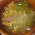 のんひよｏ○'s cooksnap of when they made ＊コーン缶丸ごとコンソメスープ＊.