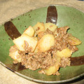 イースティン's cooksnap of when they made 新じゃがとひき肉の味噌炒め.