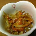 パフェ☆'s cooksnap of when they made ピーラーできんぴら牛蒡☆.
