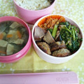 じぇしか・しゃな's cooksnap of when they made 大根葉とハムのオイマヨ炒め.