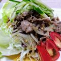 ビッグパイン's cooksnap of when they made しゃぶしゃぶのサラダ【牛肉版】.