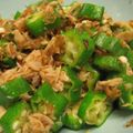 gongmei's cooksnap of when they made 簡単！オクラのツナ和え.