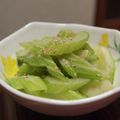 泥酔担当's cooksnap of when they made セロリの白だしナムル.