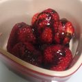 ☆こりんmama★'s cooksnap of when they made ❤いちごにチョコソース❤.