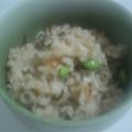 mokoさと's cooksnap of when they made 塩コンブと枝豆の☆炊き込みご飯☆.