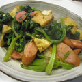 dolly0114's cooksnap of when they made 厚揚げとほうれん草炒め.