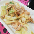 kojyu's cooksnap of when they made 豚肉とキャベツのわさびマヨ炒め.