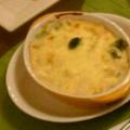 meguponpon's cooksnap of when they made 鮭とブロッコリーの豆乳グラタン.