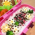 おふう☆0120's cooksnap of when they made お弁当に♪大人可愛い❤レースのお花✿.